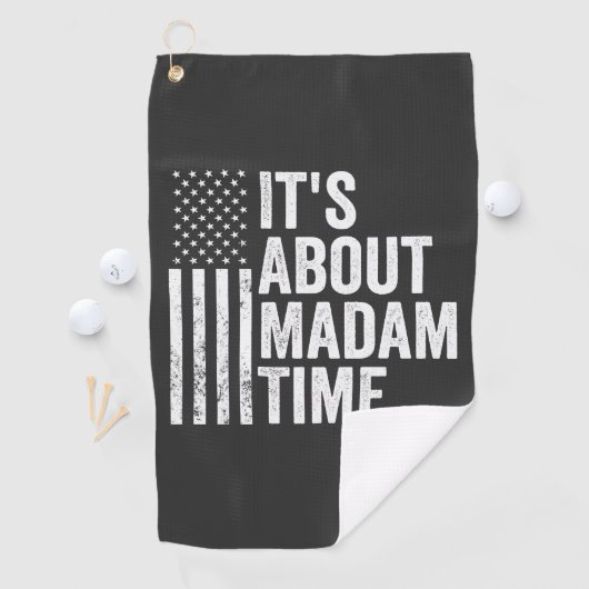 Es geht um die Wahl von Frau Time Harris Golfhandtuch (Insitu)