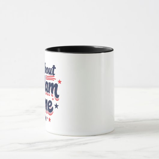 Es geht um Frau Time Kamala Harris Ekection Tasse (Zentrum)