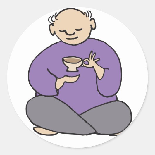 Es geht um Fred Runder Aufkleber (Vorderseite)