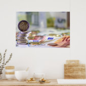 Es geht um Geld, Geld, Geld! Poster (Küche)