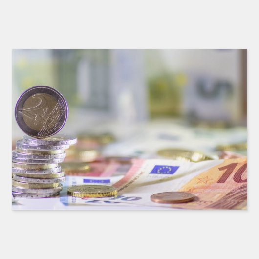 Es geht um Geld! Geschenkpapier Set (Vorderseite 3)