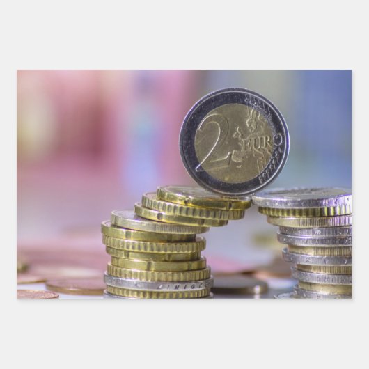 Es geht um Geld! Geschenkpapier Set (Vorderseite)