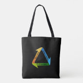 Es geht um Geld-T - Shirt Tasche (Rückseite)