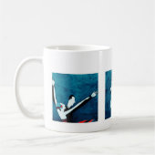 Es geht um Liebe. Art Deco Valentine's Day Gift Tasse (Links)