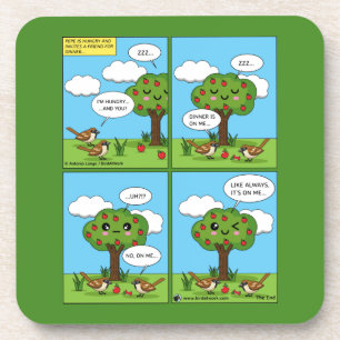 Es geht um mich... Comic Getränkeuntersetzer
