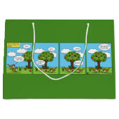 Es geht um mich... Comic Große Geschenktüte (Vorderseite)