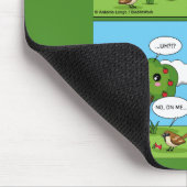 Es geht um mich... Comic Mousepad (Ecke)