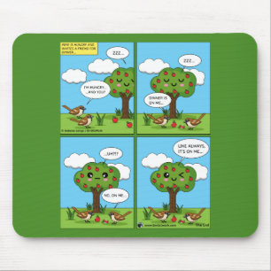 Es geht um mich... Comic Mousepad