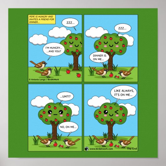 Es geht um mich... Comic Poster (Vorne)