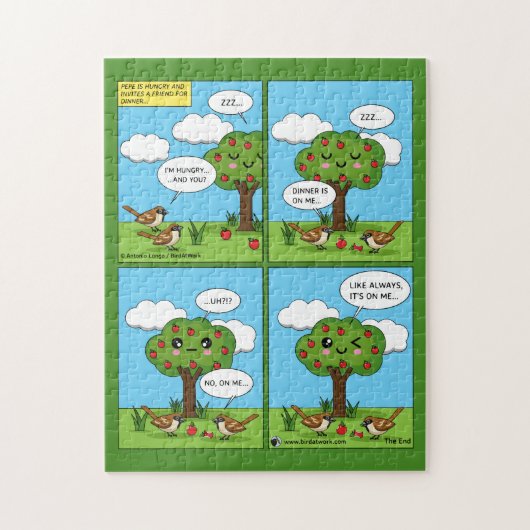 Es geht um mich... Comic Puzzle (Vertikal)