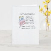 Es geht um mich. karte (Gelbe Blume)