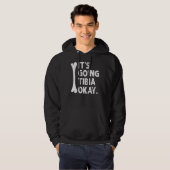 Es geht um Tibia Okay lustige Anatomie Pun Medicin Hoodie (Vorne ganz)