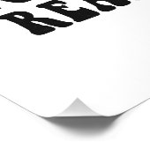 es geht wirklich runter poster (Ecke)