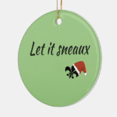 Es gelassen Sneaux Louisiana Cajun Keramik Ornament (Links)