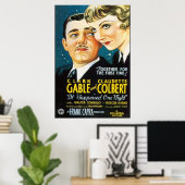 Es geschah eine Nacht Poster (Heimbüro)