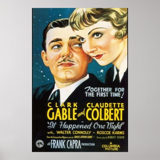 Es geschah eine Nacht Poster (Vorne)