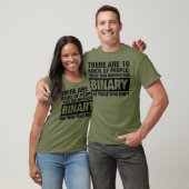 Es gibt 10 Arten von Menschen Binärcomputer T-Shirt (Unisex)