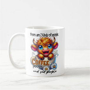 Es gibt 2 Arten von Menschen, Kaffeemenschen und t Kaffeetasse