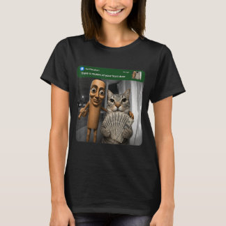 Es gibt Bewegung an der Vordertür Tung Tung Tung S T-Shirt