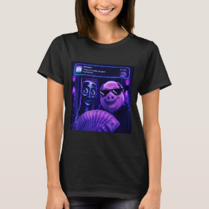 Es gibt Bewegung vorne Tung Tung Tung Sahur Schwei T-Shirt