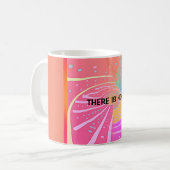 Es gibt die Tasse des Kaffees "Hope Pink Swirl" (Vorderseite Links)
