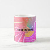 Es gibt die Tasse des Kaffees "Hope Pink Swirl" (Mittel)