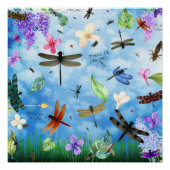 Es gibt Drachen Poster (Vorderseite)