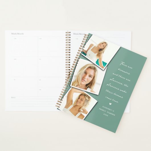 Es gibt Dreamers' Quote Foto Collage Planer (Anzeige)