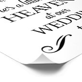 Es gibt ein bisschen Heaven-Gedenkstätte Fotodruck (Ecke)