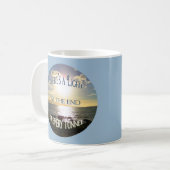 Es gibt ein Licht am Ende des Tunnels Kaffeetasse (Vorderseite Links)