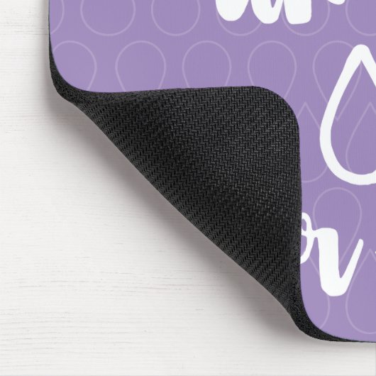 Es gibt ein Öl für das Mousepad (Ecke)