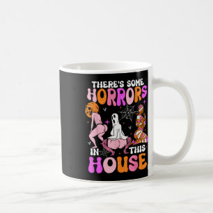 Es gibt ein paar Horror in diesem Haus Funny Horro Kaffeetasse