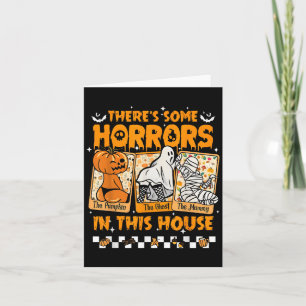 Es gibt ein paar Horror in diesem Haus Funny Horro Karte