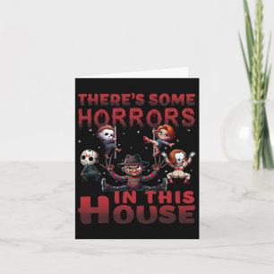 Es gibt ein paar Horror in diesem Haus Funny Horro Karte