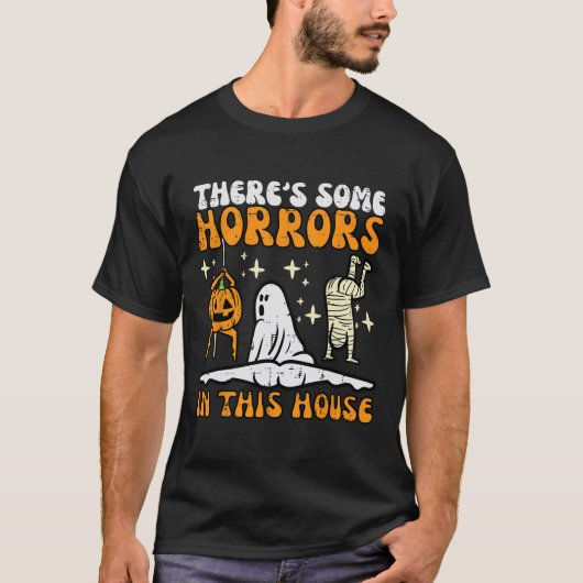 Es gibt ein paar Horror in diesem Haus zu sonnigen T-Shirt (Vorderseite)