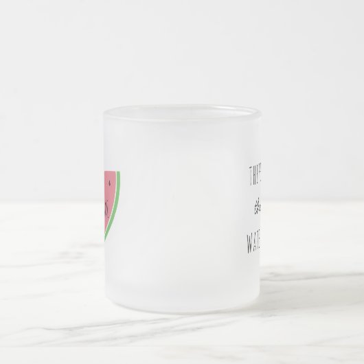 Es gibt eine Chance, dass das Watermelonsaft sein  Mattglastasse (Mittel)