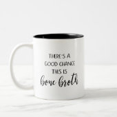 Es gibt eine gute Chance, dass dies die Knochen-Br Zweifarbige Tasse (Links)