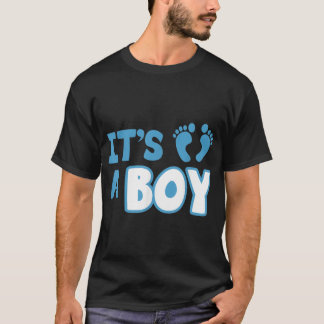 Es gibt eine Kinderdesign Gender Reveal Party Baby T-Shirt