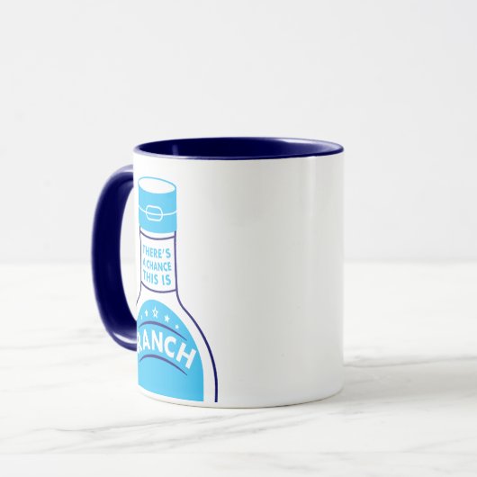 Es gibt eine Möglichkeit, die dieses die lustige Tasse (Vorderseite Links)