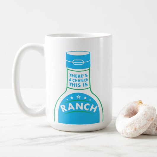 Es gibt eine Möglichkeit, die dieses Ranch Kaffeetasse (Mit Donut)