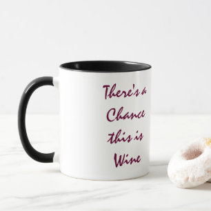 Es gibt eine Möglichkeit, die dieses Wein ist Tasse