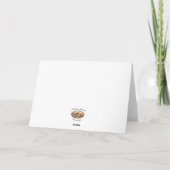 Es gibt eine Season - Scripture Card Dankeskarte (Rückseite)