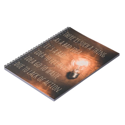 Es gibt eine solche Sache wie eine schlechte Idee Notizblock (Linke Seite)