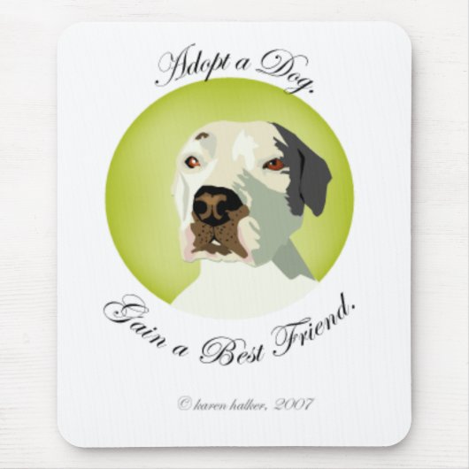 Es gibt eine Stelle auf meinem Mousepad! Mousepad (Vorne)