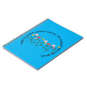 Es gibt eine Welt, die für dich auf Inspiration Ge Notizblock (Linke Seite)