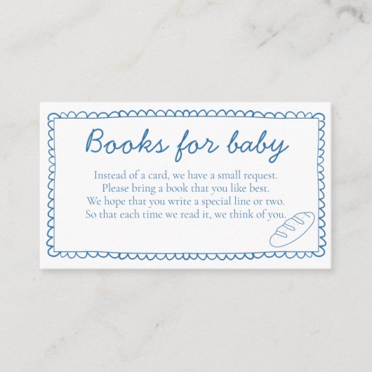 Es gibt einen Bun in den Oven Books for Baby Begleitkarte (Vorderseite)