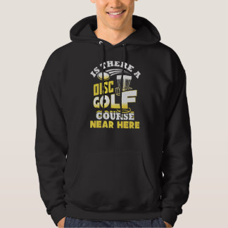 Es gibt einen Golfplatz in der Nähe von Frisbee Hoodie