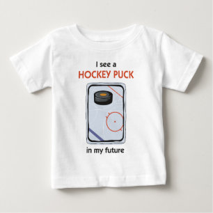 Es gibt einen Hockey-Puck in meiner Zukunft Baby T-shirt