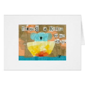 Es gibt einen Koala in meiner Suppe