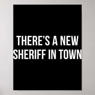 Es gibt einen neuen Sheriff in der Stadt - Poster